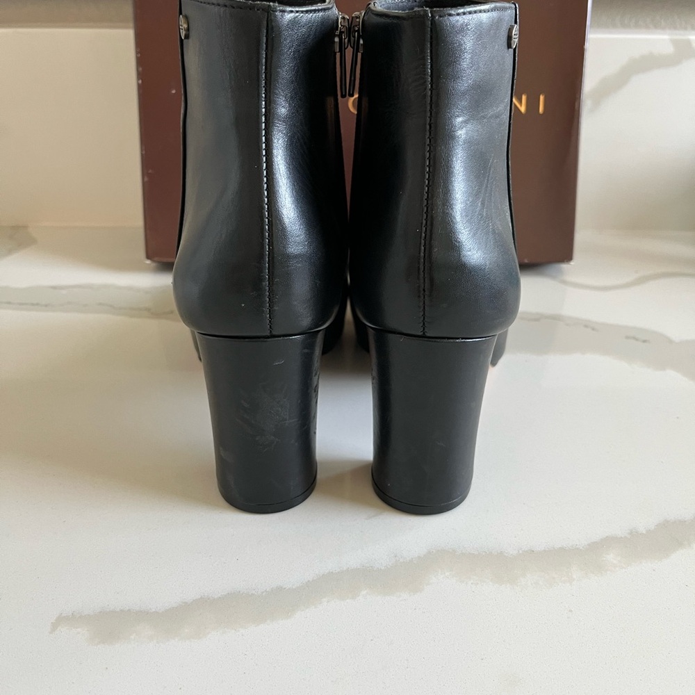 ANTONIO MELANI Black Ankle Booties - Picture 4 of 5